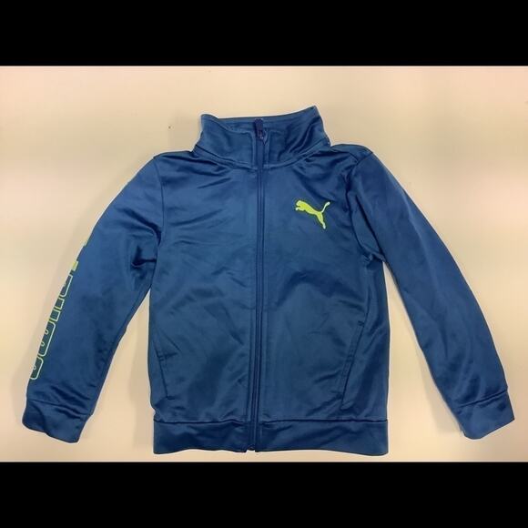 Puma Boys Zip Jacket Size 5 - Picture 1 of 3